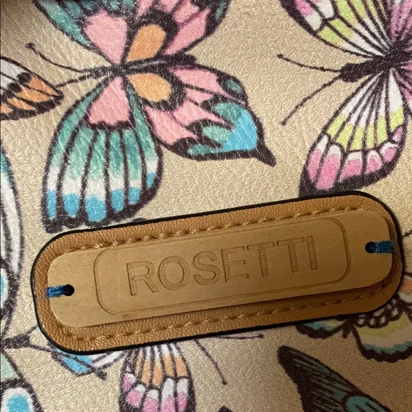 Rosetti Cream Shoulder Bag with Butterfly 🦋 Design - Picture 3 of 10